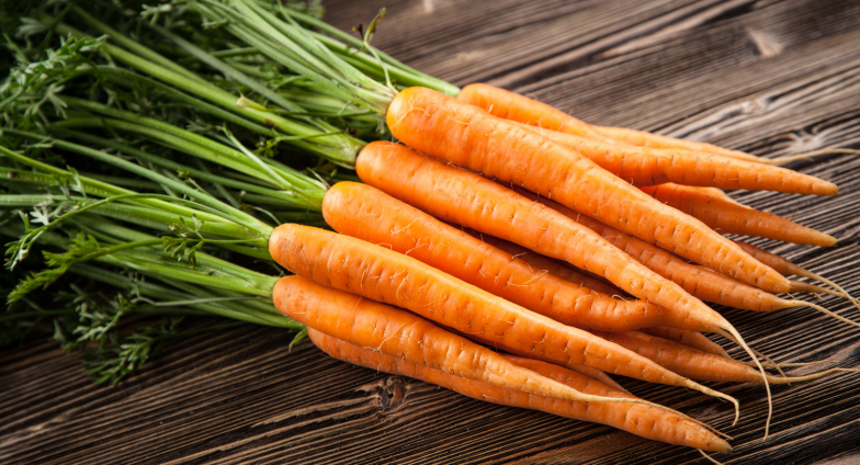 bunch of carrots